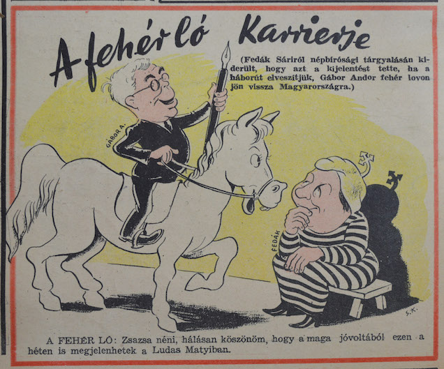 Illustration for article titled Halálos tavasz 45 – Fedák Sári története