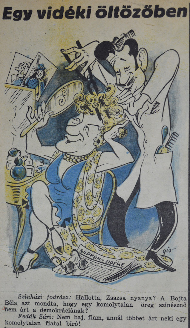 Illustration for article titled Halálos tavasz 45 – Fedák Sári története