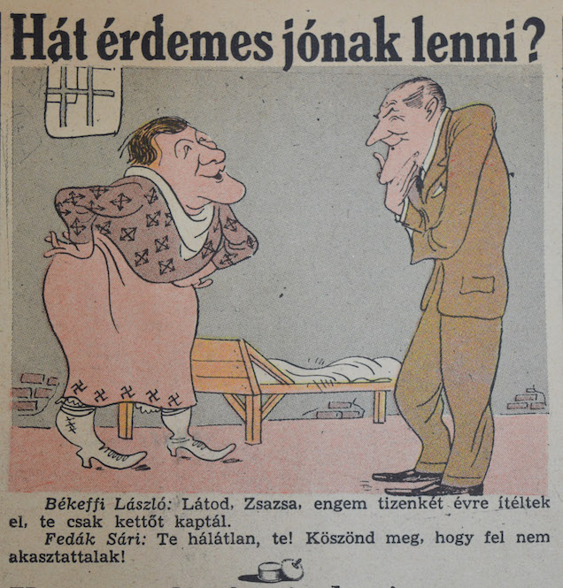 Illustration for article titled Halálos tavasz 45 – Fedák Sári története