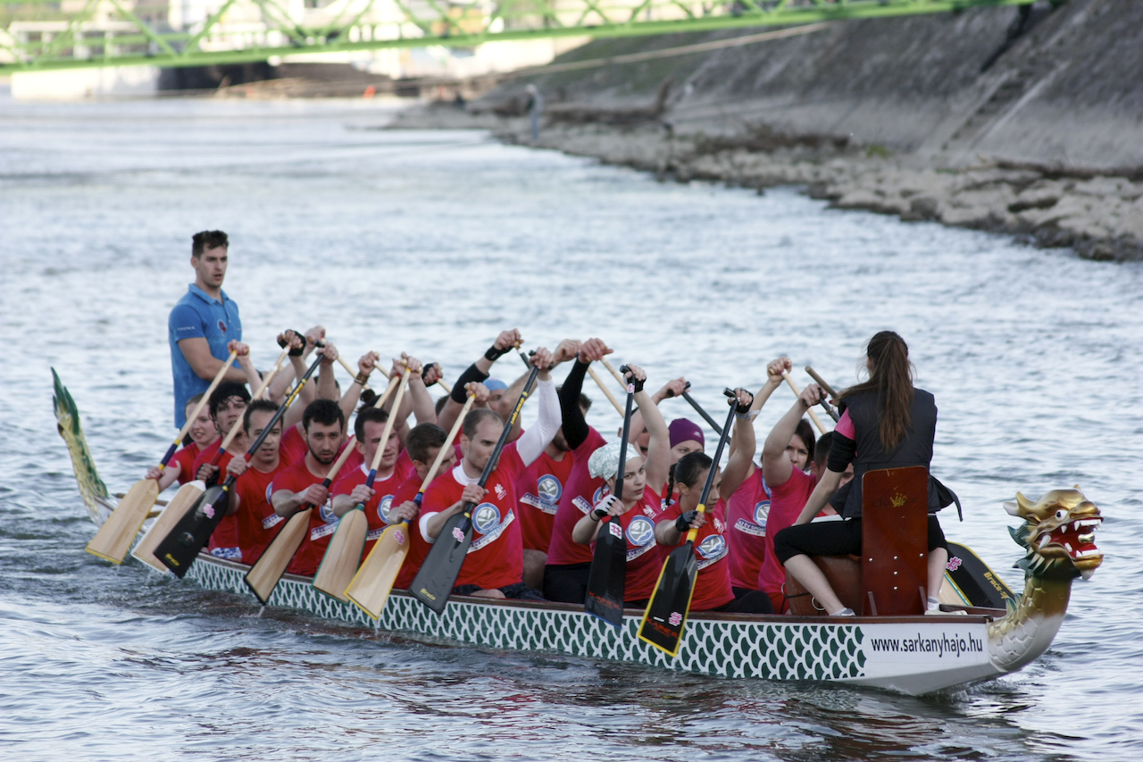 Illustration for article titled Evezős egyetemi majális a pesti Dunán
