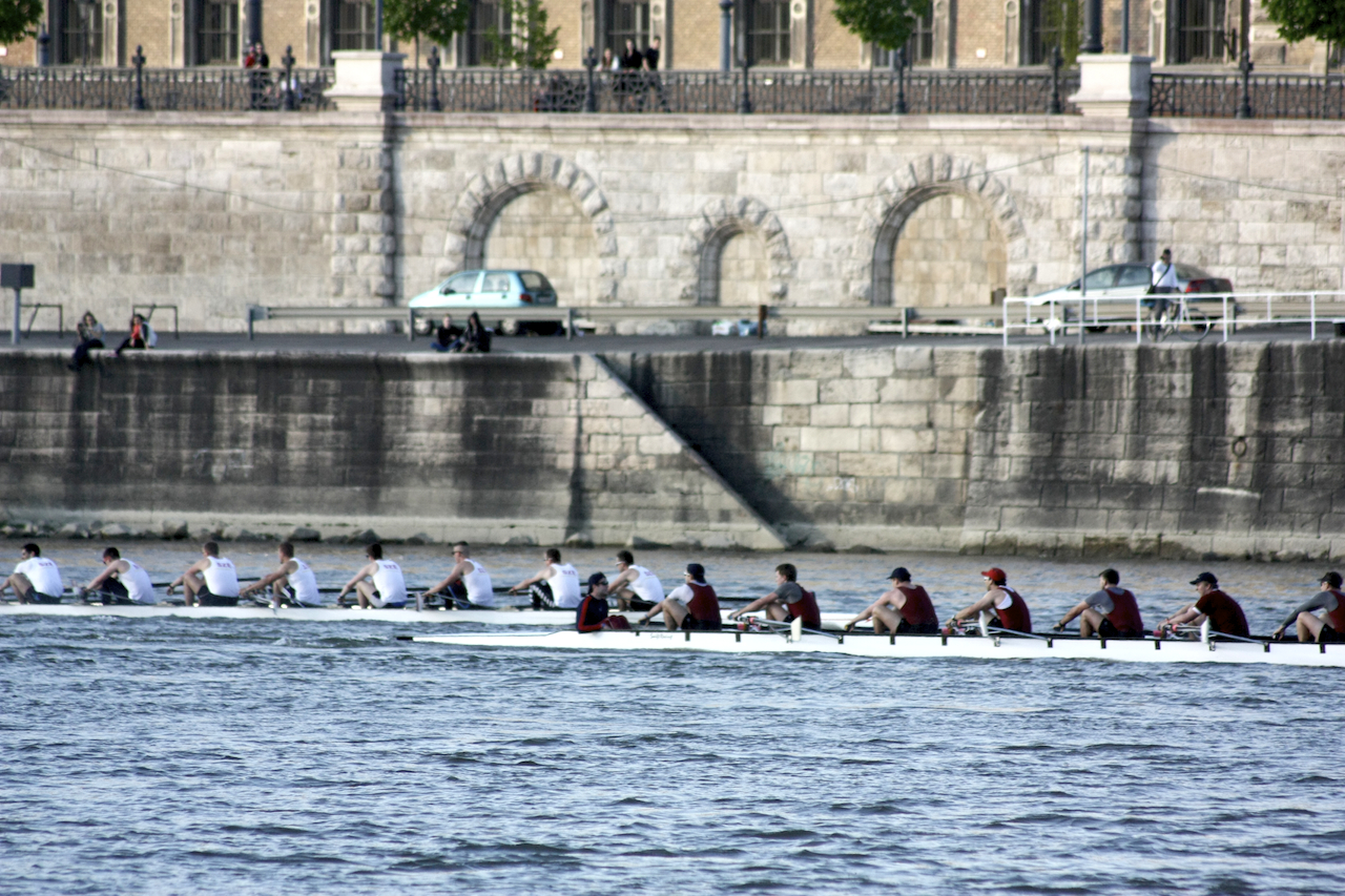 Illustration for article titled Evezős egyetemi majális a pesti Dunán