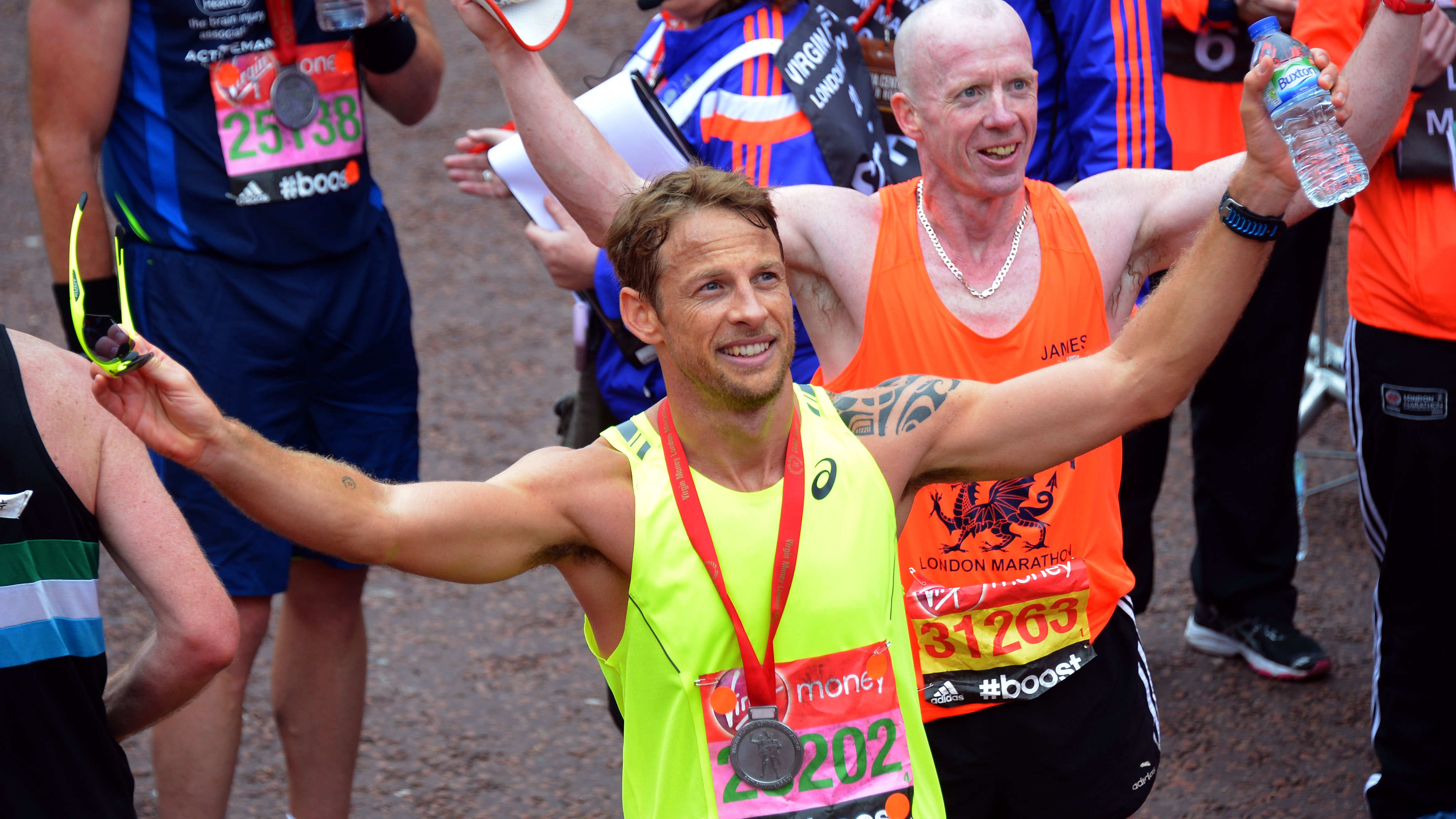 Akkorát futott Jenson Button, hogy olimpiai bajnok lehetett volna