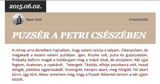 Semmilyen kapcsolatunk nincsen Habony Árpád úrral