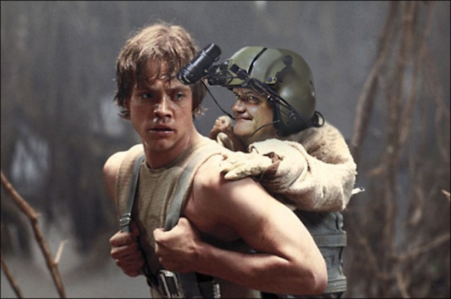 Illustration for article titled Csermanek Yoda miniszterelnök konszolidált interjút adott a pártlapnak