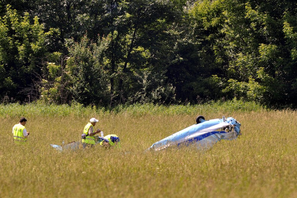 Ezek a repülőgépek ütköztek Esztergomnál