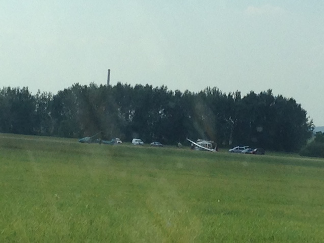 Illustration for article titled Ezek a repülőgépek ütköztek Esztergomnál