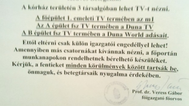 A szívbetegek folyton hajba kaptak, hogy melyik műsort nézzék a tévében