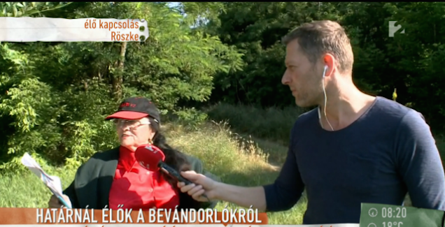 Verset ihletett Irénke néni, az önkéntes röszkei határvadász