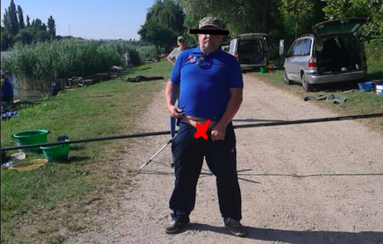 Megszólal a nő, akinek a farkát mutogatta a horgász