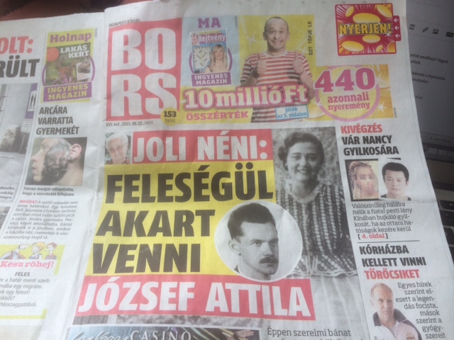 Hogy került József Attila a Borsba?