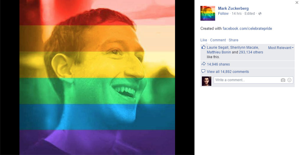 Illustration for article titled Nemcsak a Fehér Ház lett szivárványszínű tegnap este