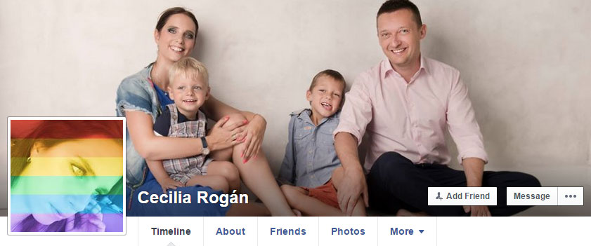 Illustration for article titled Rogán Cecília is lecserélte a profilképét