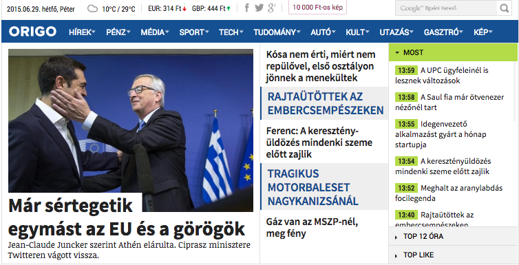 Tényleg az Origo eladását jelentették be