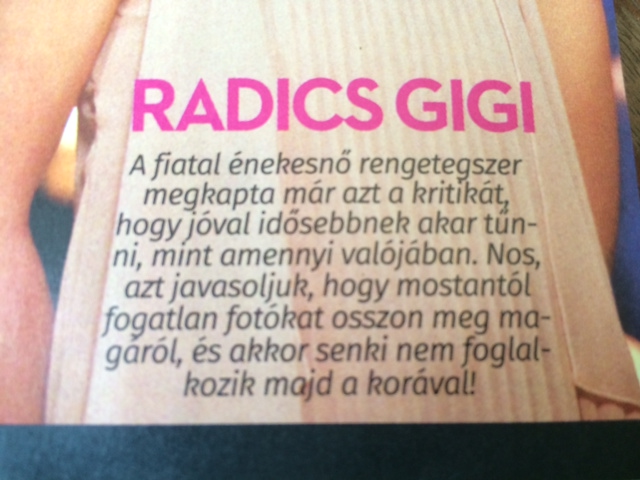 Illustration for article titled Vajon miért gyűlölheti ennyire a Hot magazin Jakupcsek Gabriellát?