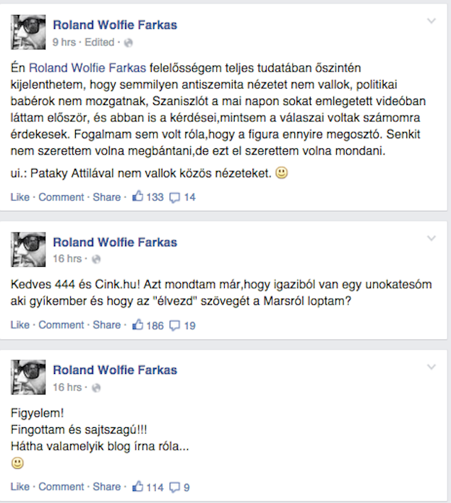 Illustration for article titled A Punnany sztárja nem antiszemita, fogalma sem volt, ki az a Szaniszló