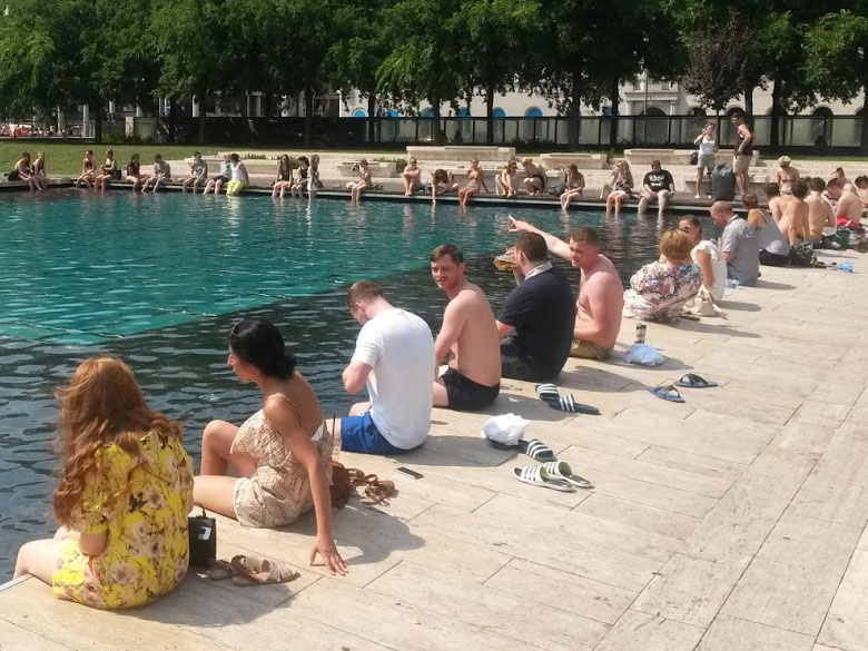 Illustration for article titled Magyarország legmenőbb strandja Budapest közepén található