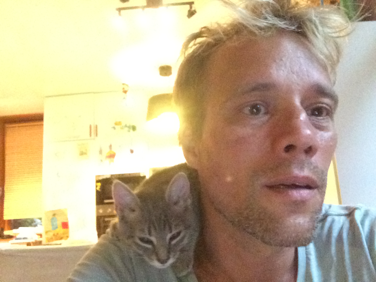 Amióta lecsapott a hűsítő vihar, irtózatos melegem van