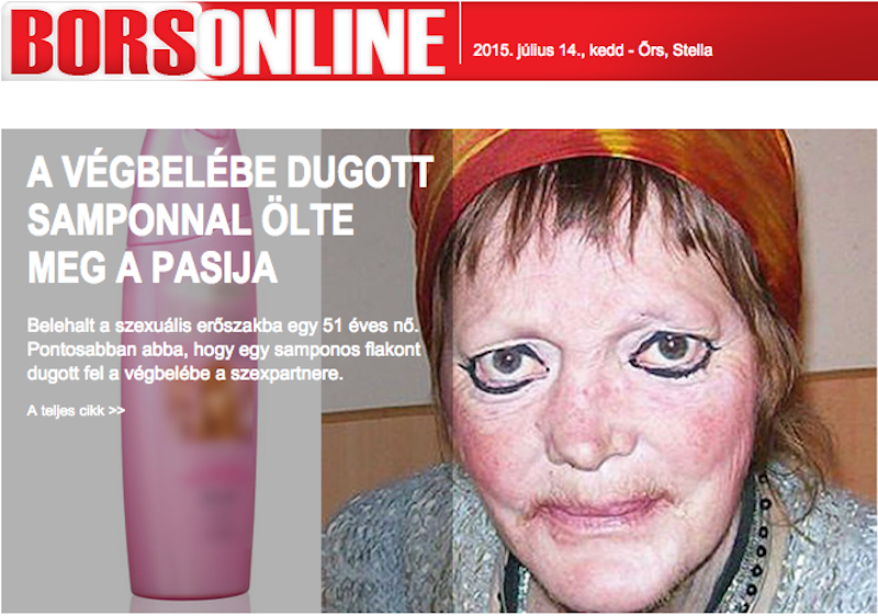 Illustration for article titled A Bors címlapképe a Genfi Egyezményt sérti, olyan ijesztő