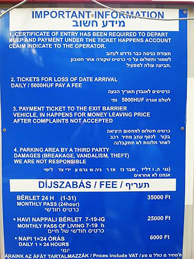 Az élethez szükséges bérlet csak 25 ezer forintba kerül a zsinagógánál