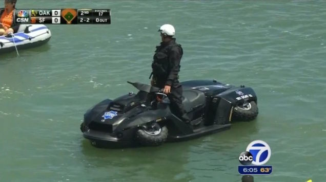 Batman is megirigyelné a San Franciscó-i rendőrök járgányát