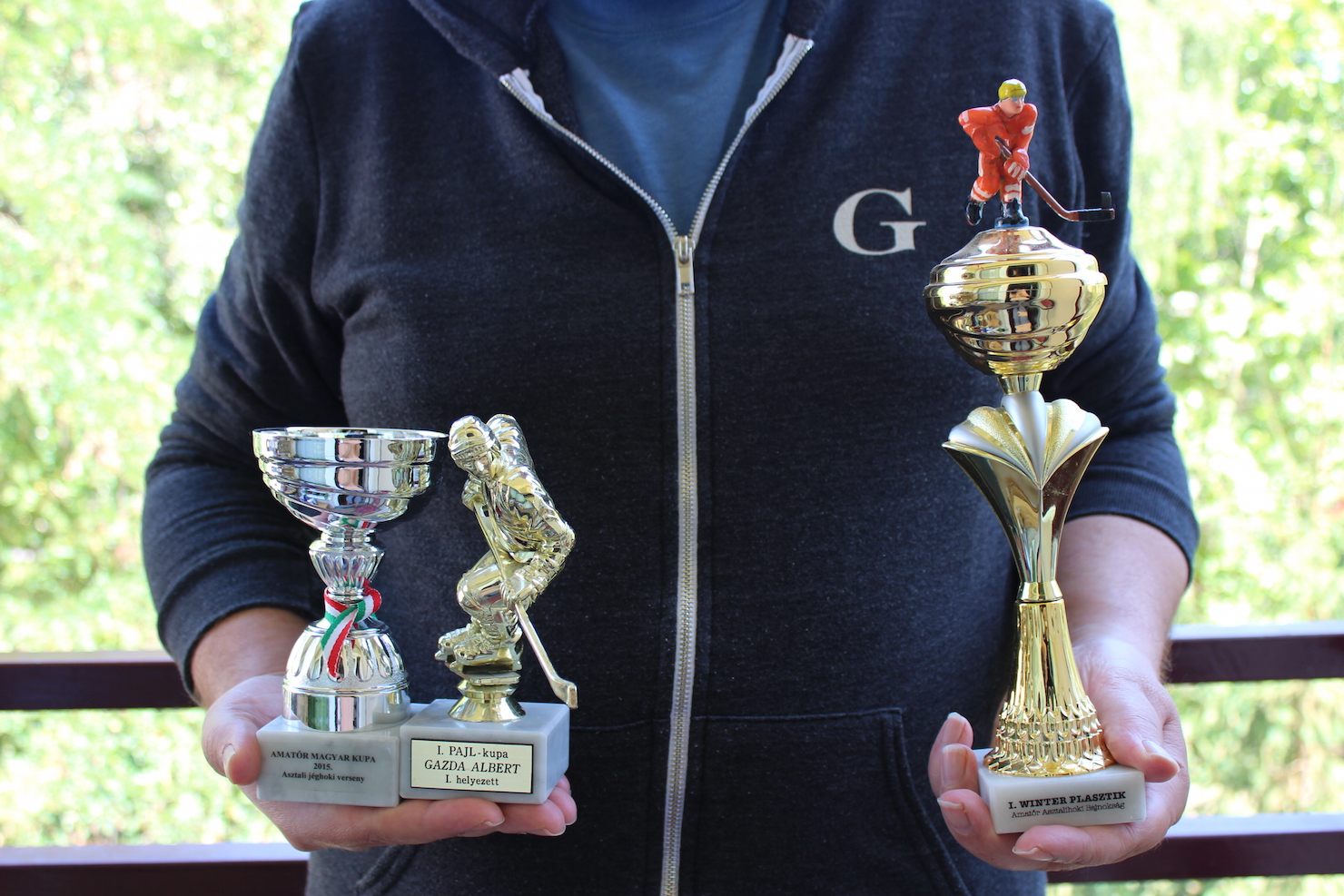 Na ezek itt trófeák!