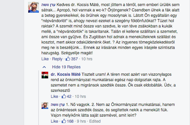 Illustration for article titled Őrjöngő, késelő, rongáló menekültekről ír Kocsis Máté