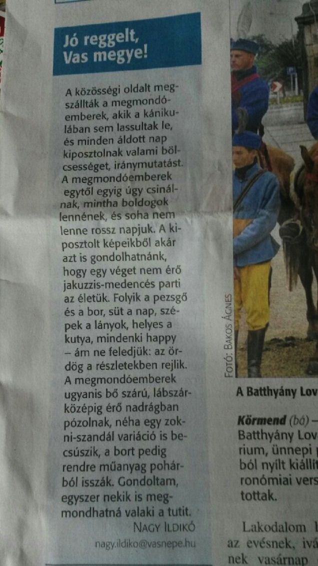 Illustration for article titled Végre valaki megmondta az internetes megmondóembereknek