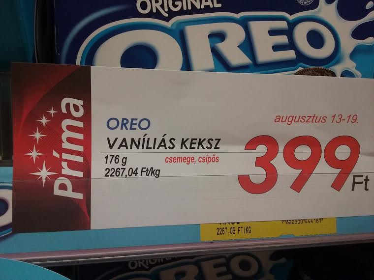 A CBA kihozta a magyarosan csípős Oreót