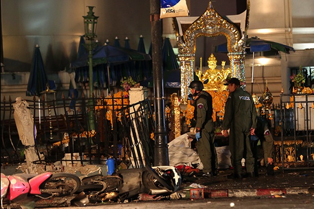 Turistákra csaphatott le a bangkoki robbantó