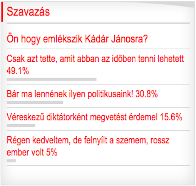 Ez csak egy online szavazógép a Borsból