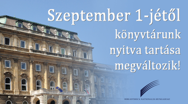 Miért rövidítik le az OSZK nyitva tartását? Így csinálnak helyet Orbán palotájának?