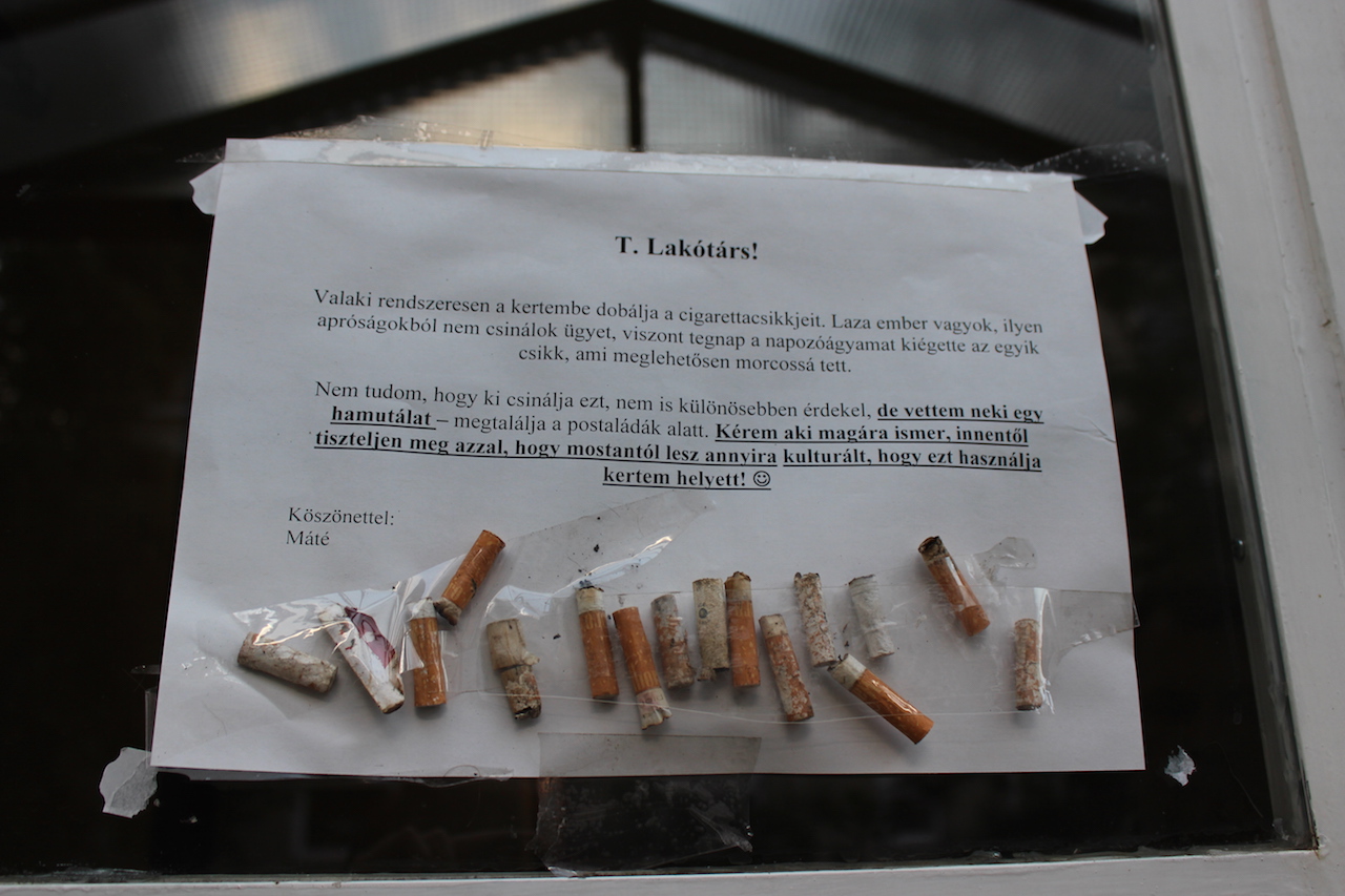 A lépcsőházi kommunikációs bajnokság véget ért, és mi találtuk meg a győztest