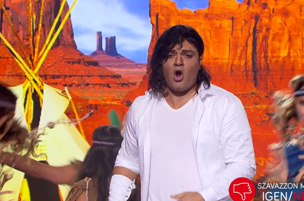 Illustration for article titled Magyar Időket olvasott Gáspár Laci a Sztárban sztár élő adásában