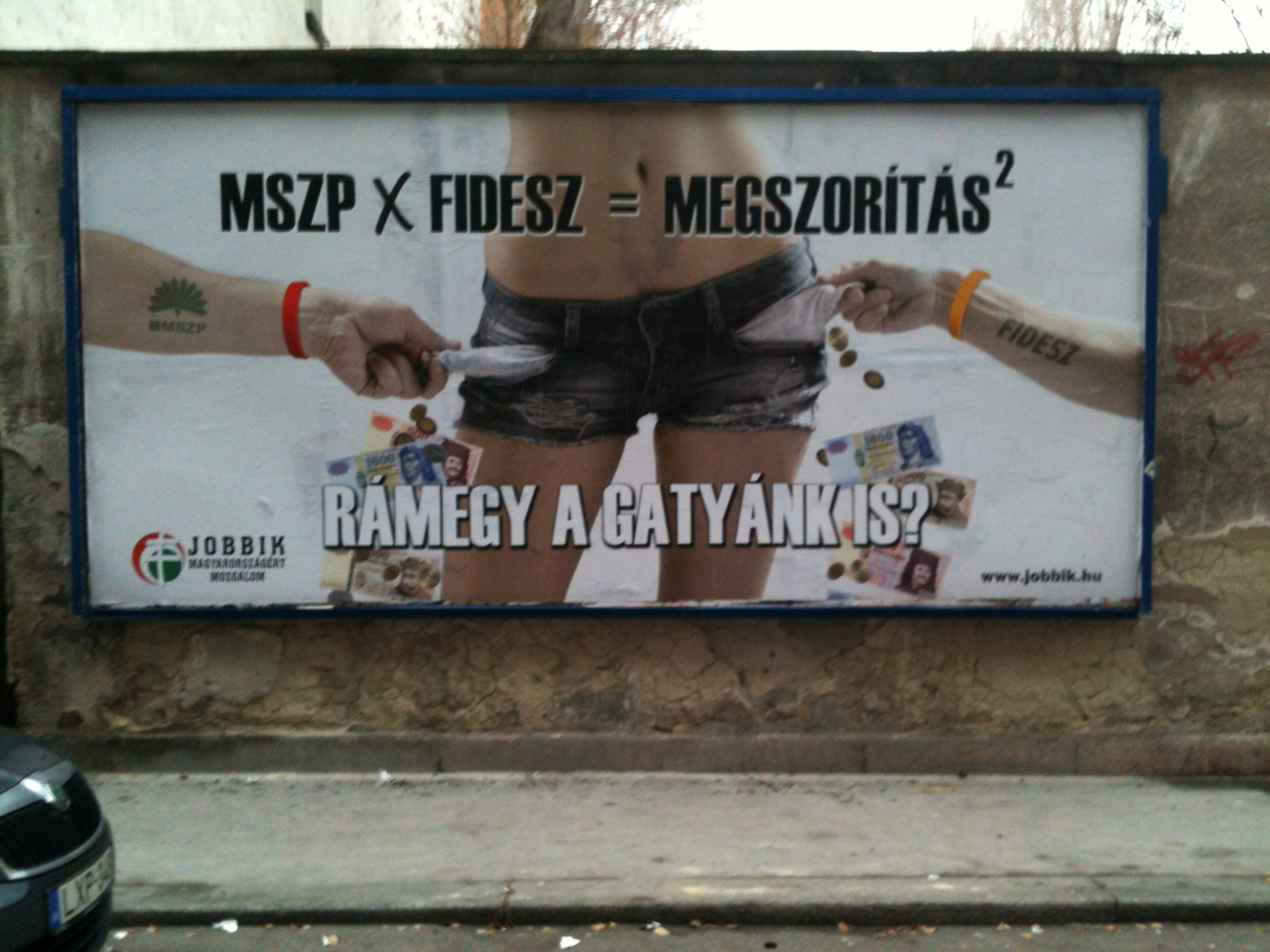 Forrónacival kampányol a Jobbik