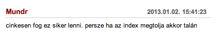 Illustration for article titled Izzadtságszagú, görcsös, cinkes - a Cink.hu első napja