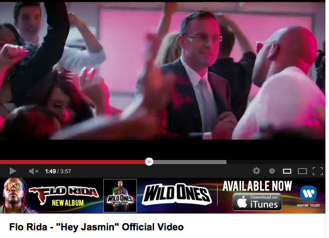 Gattyán Gyuri egy Flo Rida klipben