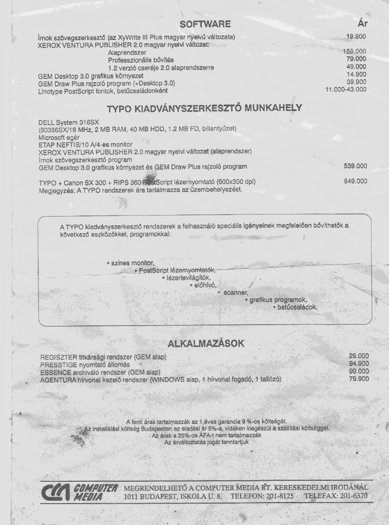 Illustration for article titled Árlista a múltból