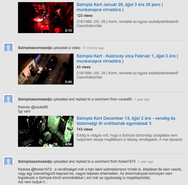 A Szimpla szomszédja