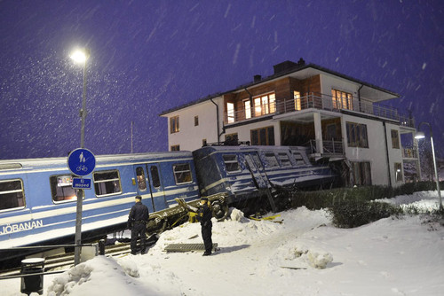Ellopta a vonatot a svéd takarítónő, aztán belevezette egy házba