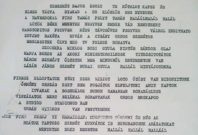 Az Oláj Roma Egyesület nekimegy Bajer Zsoltnak, hallál hallál