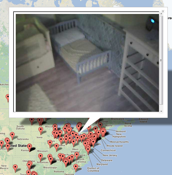 Elérhető az összes jelszó nélküli webcam