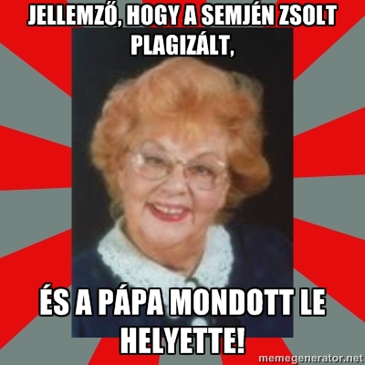 A pápa lemondása beindította a Szoci Nyugdíjast!