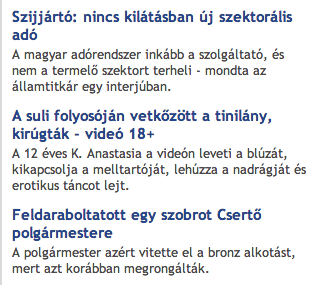 Illustration for article titled Formabontó of the day: Pedofil tartalom a Kisalföldben