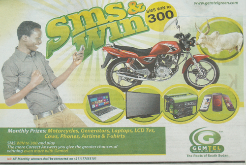 Dél-Szudánban tehenet is nyerhetsz a mobilszolgáltatóddal