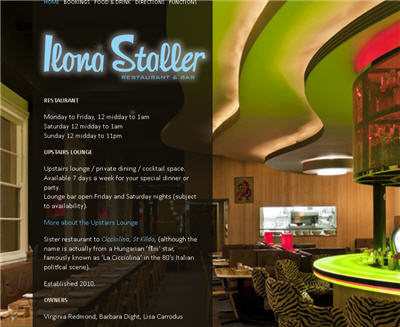 Cicciolina étterem Ausztráliában