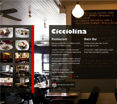 Illustration for article titled Cicciolina étterem Ausztráliában