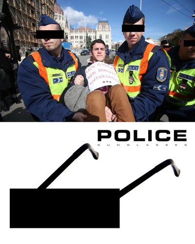 A nap online népművésze rendőrös reklámot alkotott