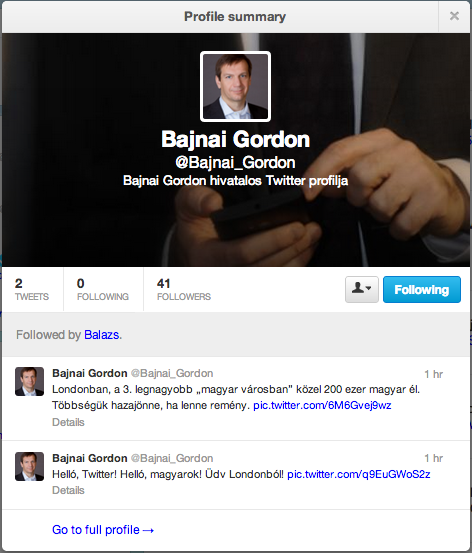 Durvul a kampány: Bajnai Gordon twitelni kezdett, de Deutsch egyelőre megenné reggelire