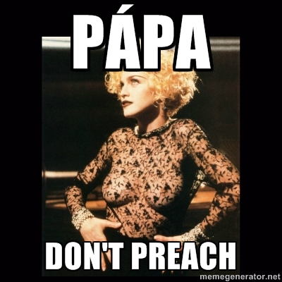 A mikrobloggerek is rettentően várják a pápát