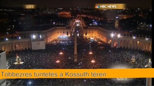 Illustration for article titled A mikrobloggerek is rettentően várják a pápát